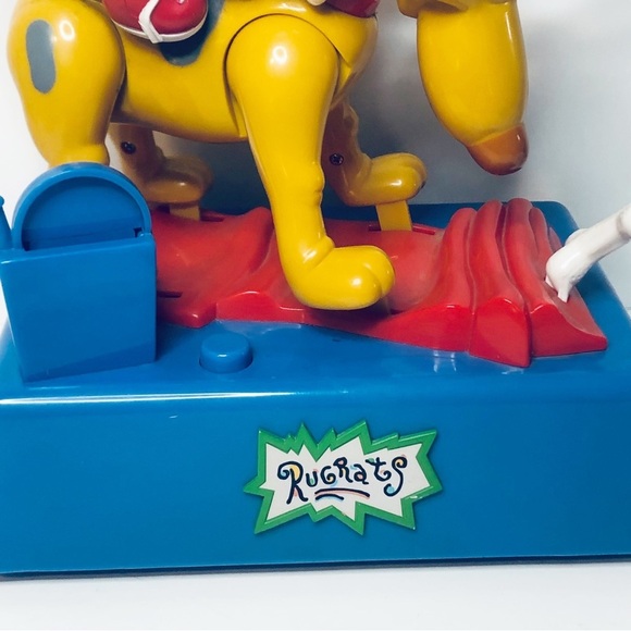 Rugrats VTG 1997 Chuckie Tommy Spike Electronic Motion Bank Rugrats Theme Song - Picture 6 of 14